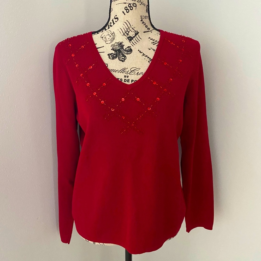 Pierri Dressy V-Neck Sweater